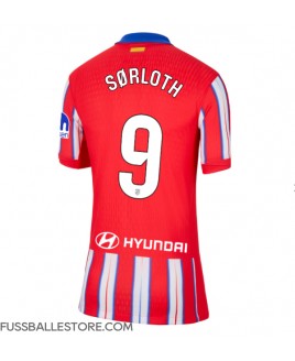 Günstige Atletico Madrid Alexander Sorloth #9 Heimtrikot Damen 2024-25 Kurzarm